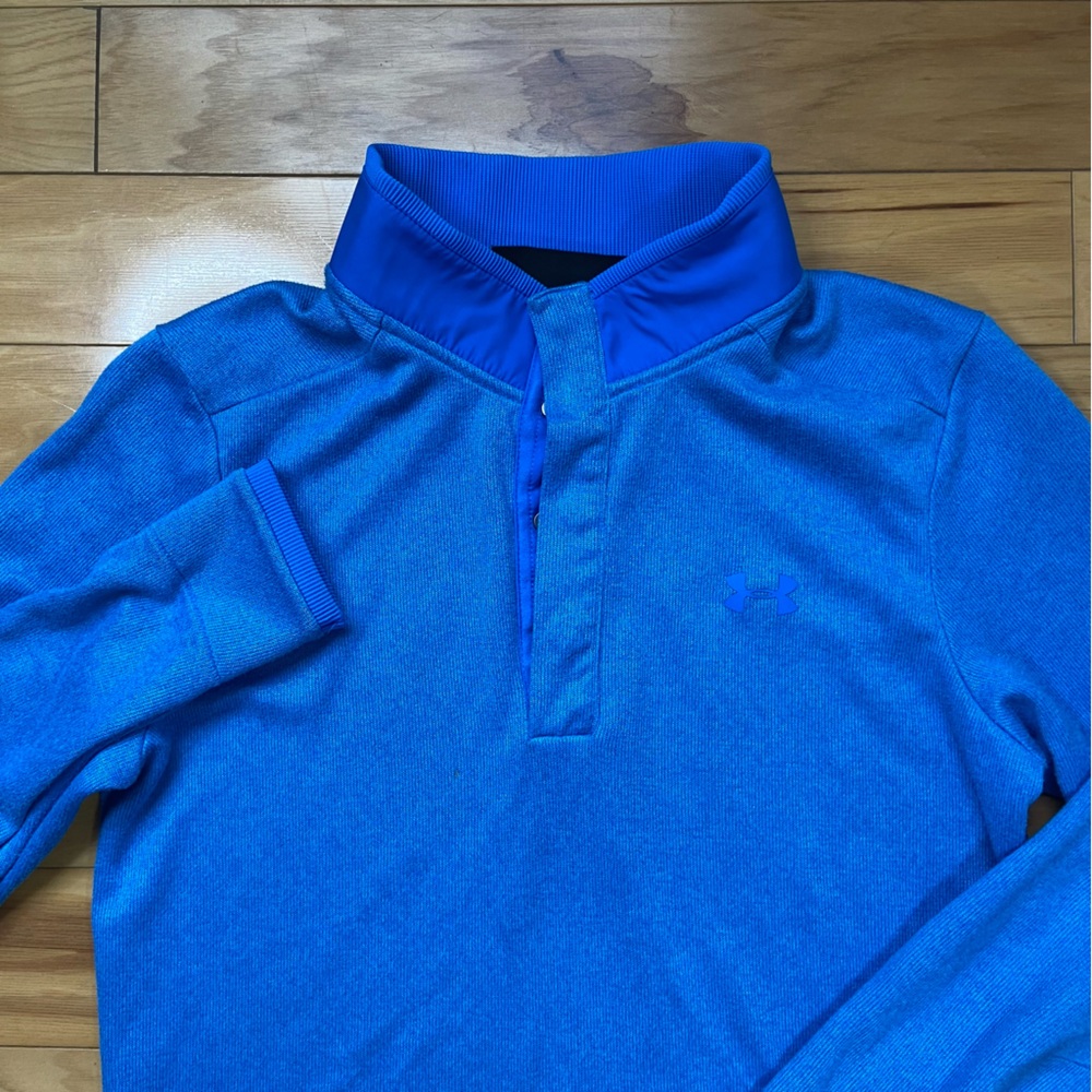 Under Armour Golf Cold Gear 1/4 Snap Long Sleeve Performance Shirt Womens S Loos - Picture 3 of 8